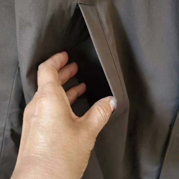 Zara Short Cotton Trench Car Coat Jacket Chocolate Brown Men's Size XL - Picture 5 of 14